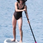 Me on the paddle board in Maine!
