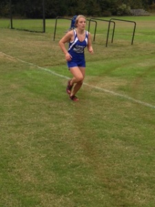#6 (Grace) at a cross country meet.